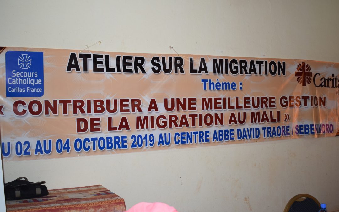Atelier sur la Migration Caritas Mali réunit les acteurs pour une synergie d’actions.